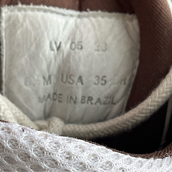 SANDRO MOSCOLINI Mesh Studded High Top Sneakers In Ivory - Picture 12 of 15